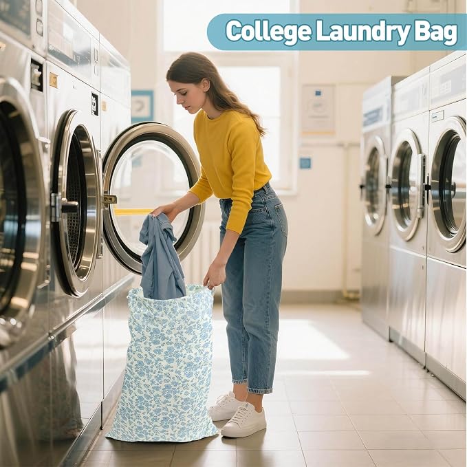College Laundry Bag, Dirty Clothes Laundry Bag - Image 2