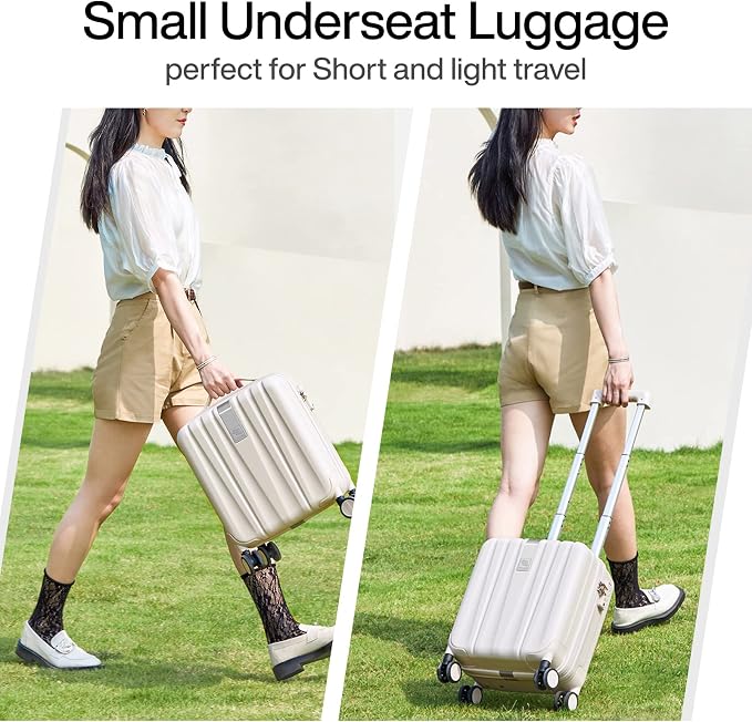 Hanke 14 Inch Underseat Carry On Luggage - Image 2