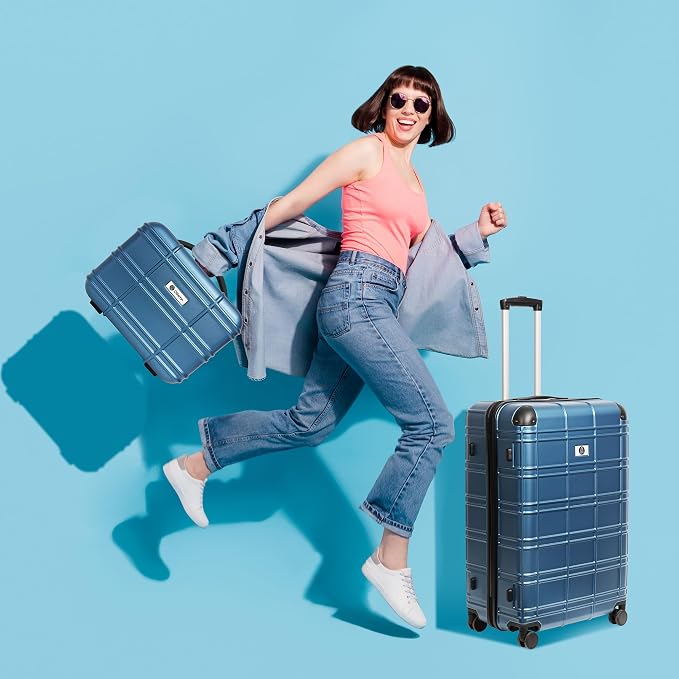 Luggage Sets 4 Piece, ABS PC Lightweight Suitcases - Image 2