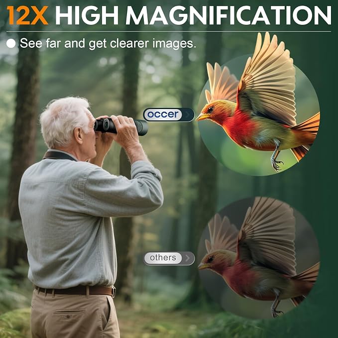 occer 12x50 Bird Watching Binoculars - Image 4