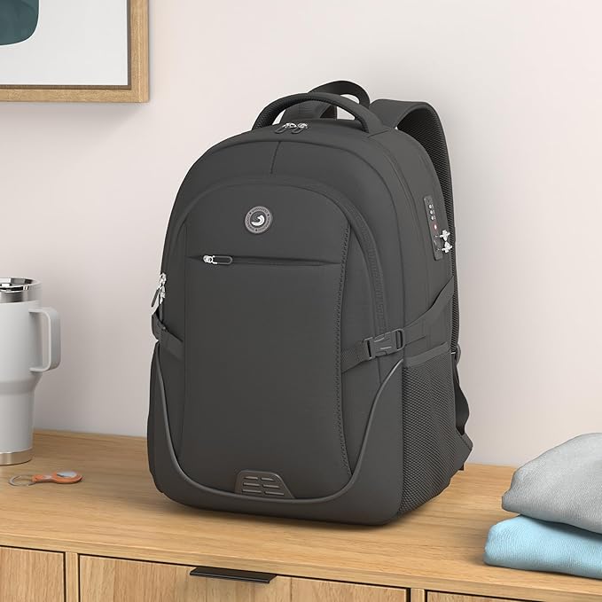 SHRRADOO Anti Theft Laptop Backpack Travel Backpacks - Image 2