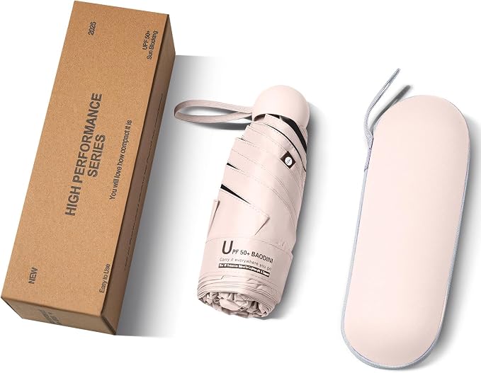 BAODINI Travel Mini Umbrella for Purse - Image 8