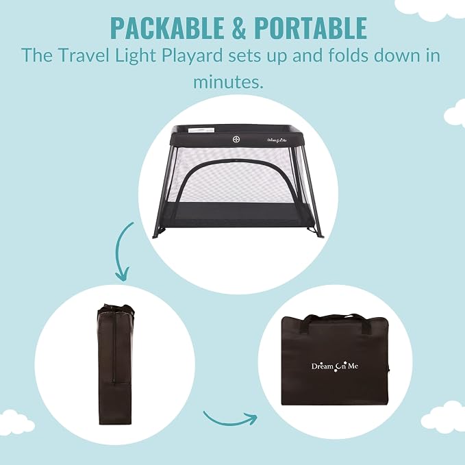 Dream On Me Travel Light Playard - Image 6
