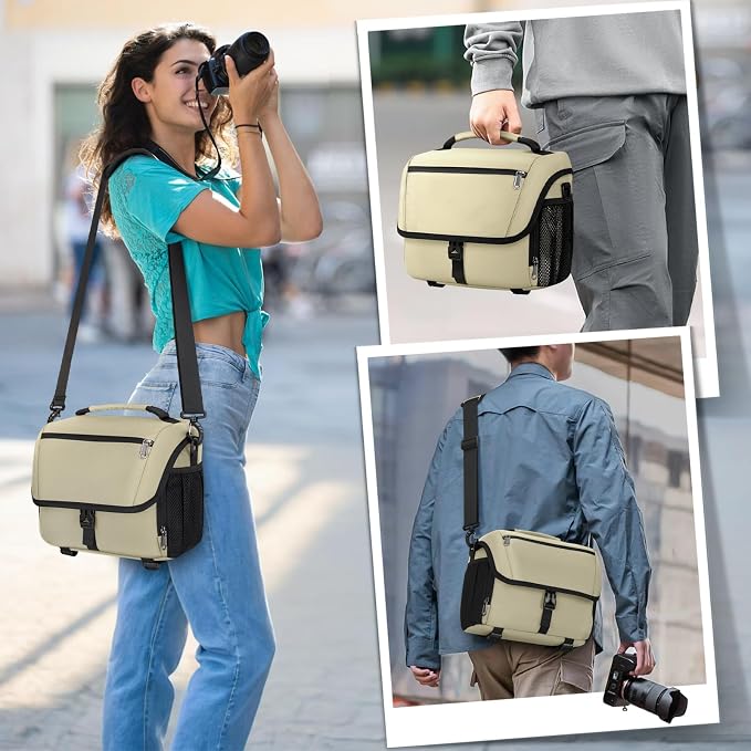 RAINSMORE Camera Bag, DSLR/SLR/Mirrorless Camera Case - Image 7