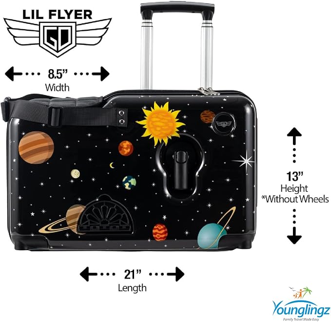 Younglingz LIL FLYER GO Version 2 Ride On Suitcase - Image 9