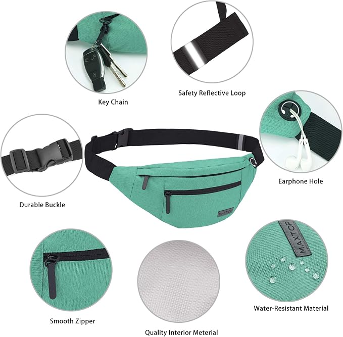 MAXTOP Large Crossbody Fanny Pack - Image 5