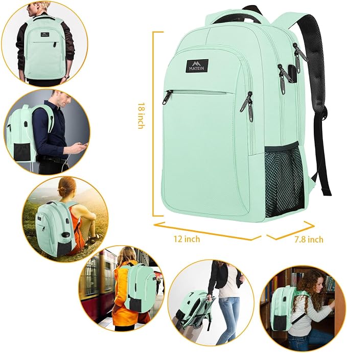MATEIN 15.6-Inch Laptop Backpack - Image 3