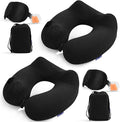 2 Pack Inflatable Travel Neck Pillows by Glyzia