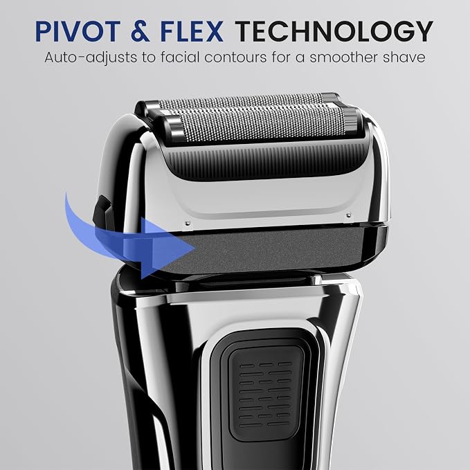 PRITECH Foil Shaver for Men, Electric Razor - Image 4