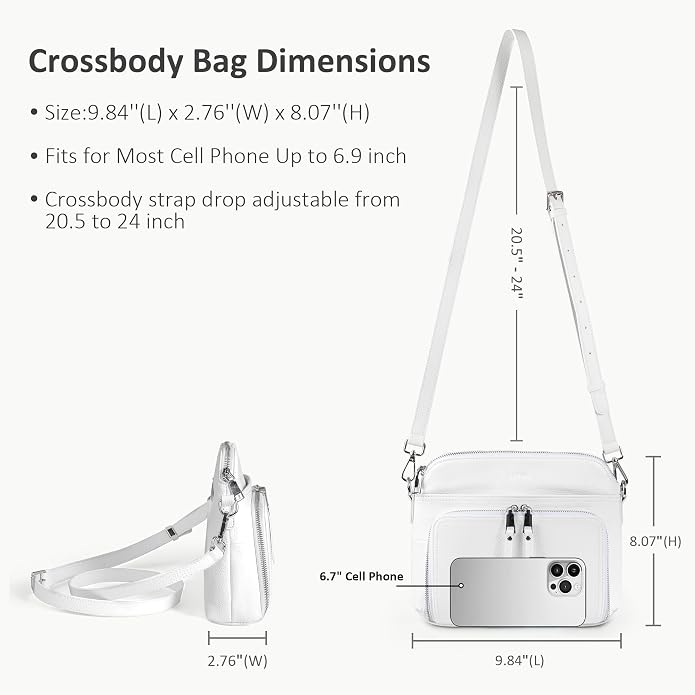 befen Genuine Leather Crossbody Purses - Image 3