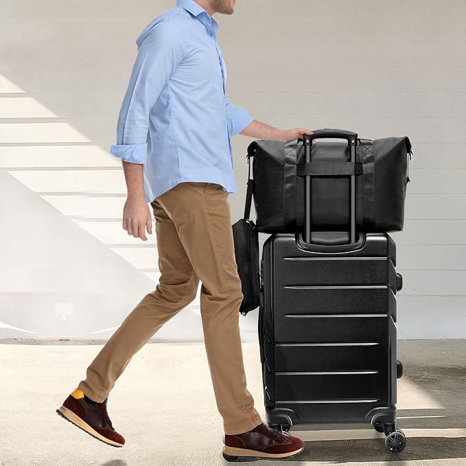 Hoteel Luggage Sets 5 Piece, ABS+PC Hard Shell Expandable Suitcases - Image 9