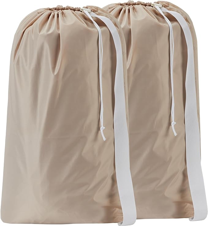 HOMEST 2 Pack XL Nylon Laundry Bag by HOMEST