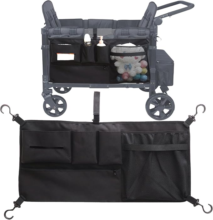Stroller Wagon Cargo Net for WONDERFOLD Wagon Accessories, Foldable Mesh Cargo by QAZWQAZ