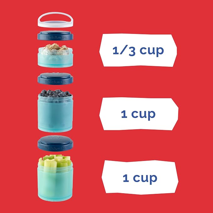 Whiskware Marvel Stackable Snack Containers - Image 4