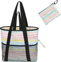 8-Pocket Waterproof Tote for Women -Sandproof Beach Bag by Unknown