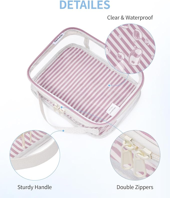 Narwey TSA Approved Clear Toiletry Bag - Image 5