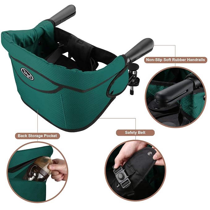 Hook On Chair, Safe and High Load Design, Fold-Flat Storage and Tight Fixing - Image 4