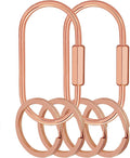 Key Chain, Brass Key Rings 2 Pack Screw Lock Key Organizer by Unknown