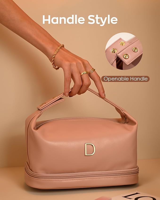 Initial Makeup Bag Personalized Bags - Image 2