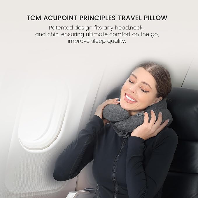 Inflatable Neck Pillow, Premium Travel Neck Pillow - Image 6