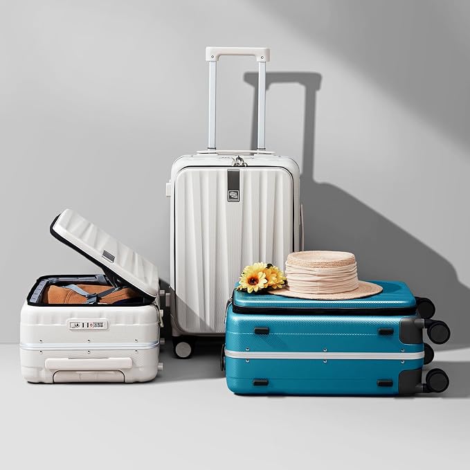 Hanke 26 Inch Large Luggage Suitcase Top Opening Aluminum Frame Tsa Luggage - Image 9