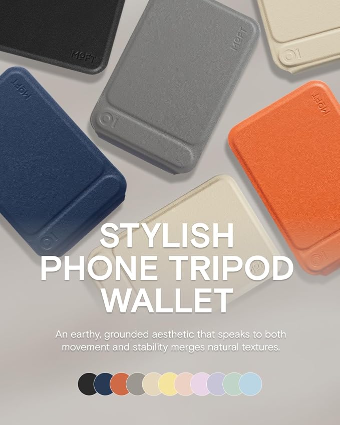 MOFT Phone Tripod Wallet for iPhone, Mulit-Angles, Lightweight & Portable Phone - Image 7