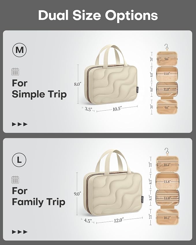 HOTOR Hanging Toiletry Bag - Image 2
