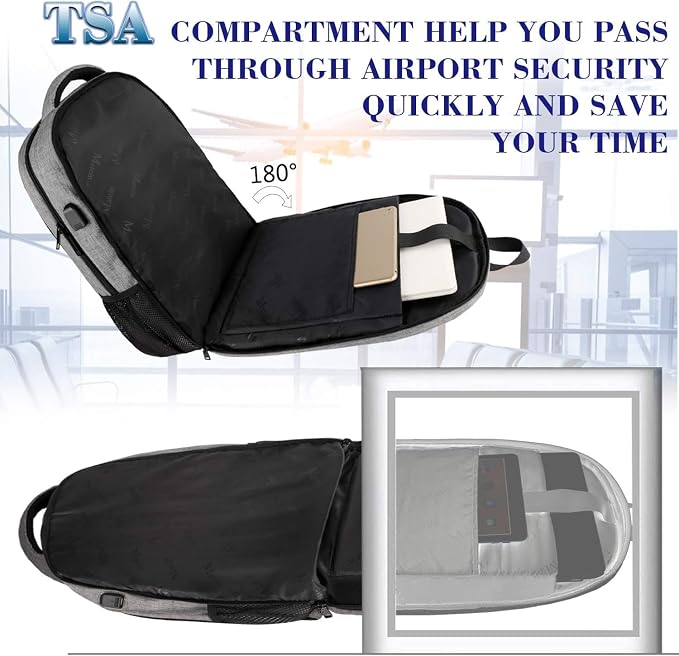 MATEIN Extra Large 18.4 Inch Laptop Backpack, Travel Computer Backpack - Image 2