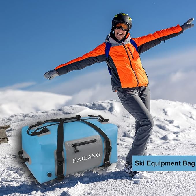 110L Waterproof Duffel Bag Travel Dry Bag, Large Capacity, Adjustable Thickened - Image 4