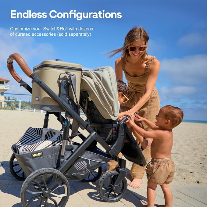 Veer Switch&Roll Stroller | 4 Wheel All-Terrain Stroller - Image 2