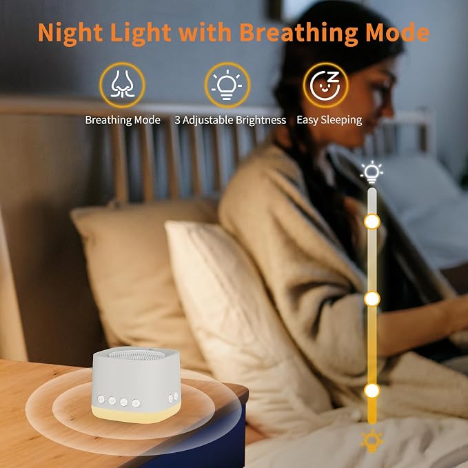 Portable White Noise Machine, Mini Sound Machine - Image 4