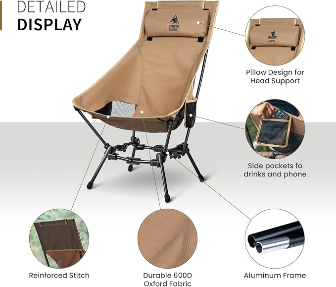 OneTigris Dragonhide Oversized Camping Chair - Image 4