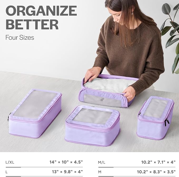 Compression Packing Cubes for Travel - Image 3