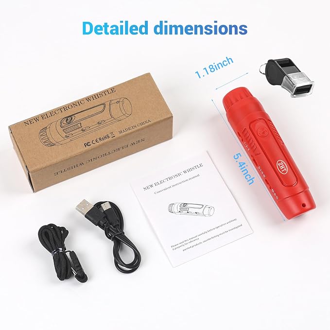 ZHT Electronic Whistle for Coaches, Teachers - Image 7