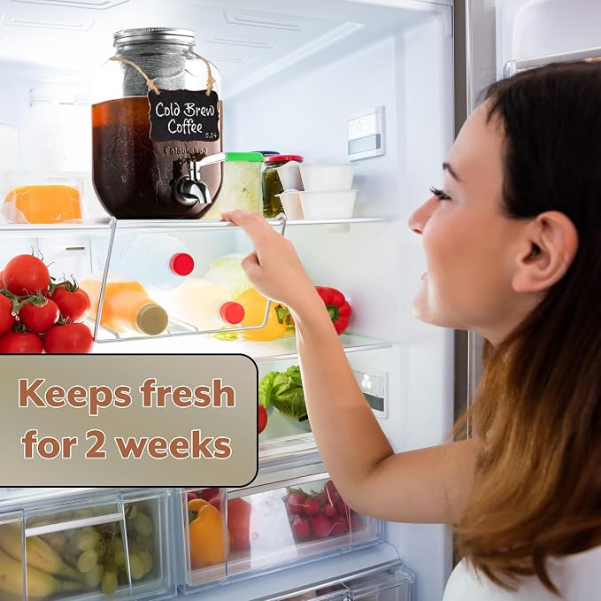 1 Gallon Cold Brew Coffee Maker - Image 6