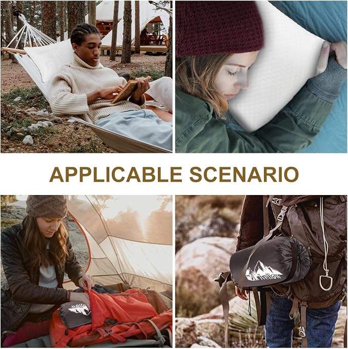 Ivellow Travel Pillow Cooling Camping Pillow - Image 6