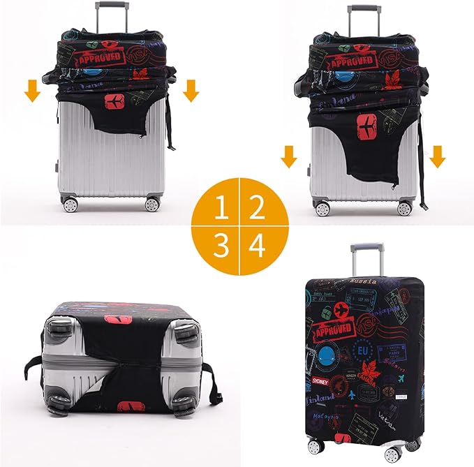 Travelkin Luggage Covers With Tag - Image 7