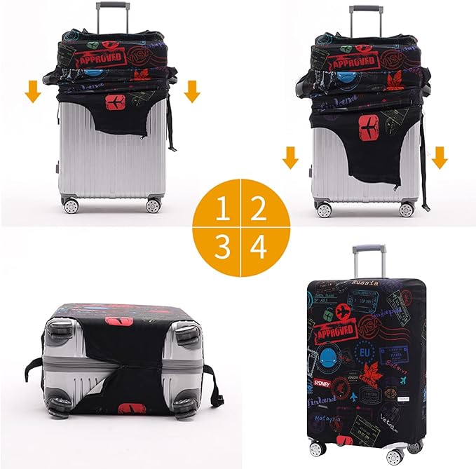 Travelkin Luggage Covers With Tag - Image 7