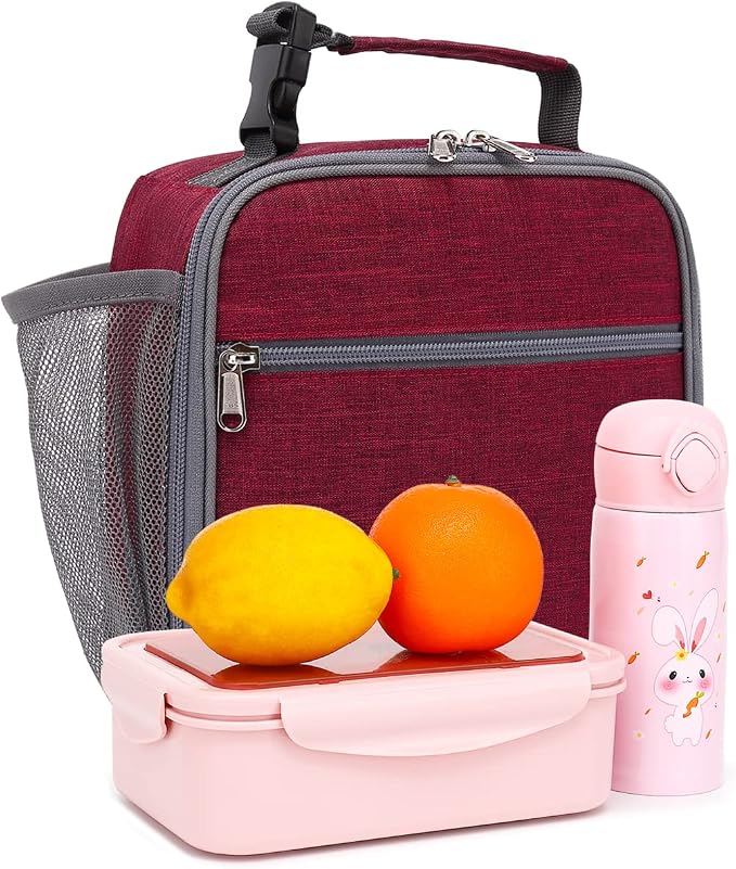 FlowFly Kids Lunch box Insulated Soft Bag Mini Cooler Back to School Thermal - Image 7