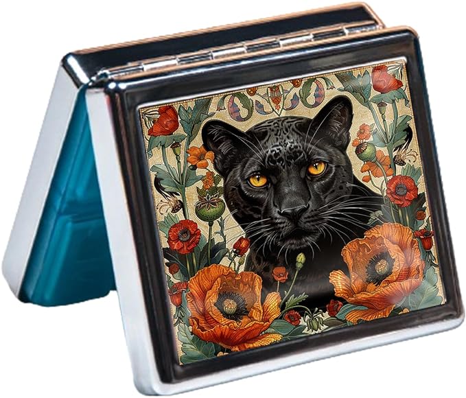 Cute and Portable Metal Pill Organizer – 8 Compartments, Elegant Chrome Finish - Image 4