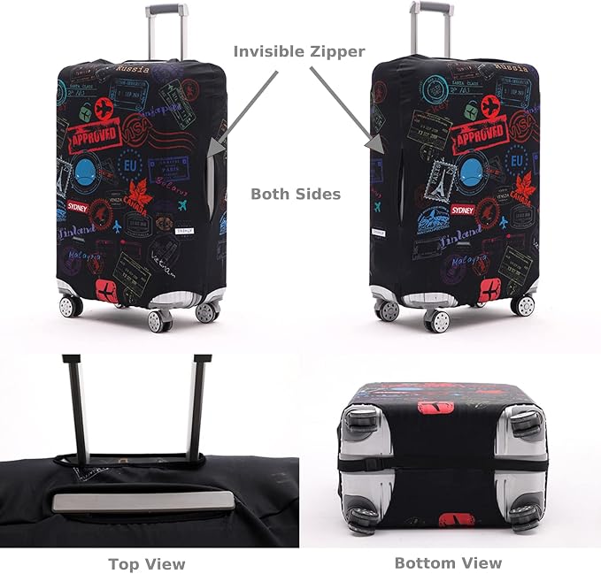 Travelkin Luggage Covers With Tag - Image 2