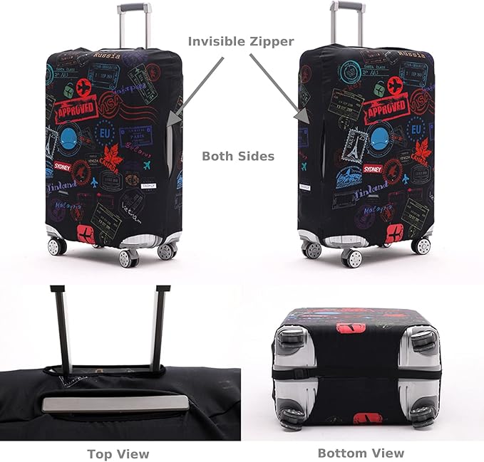 Travelkin Luggage Covers With Tag - Image 2