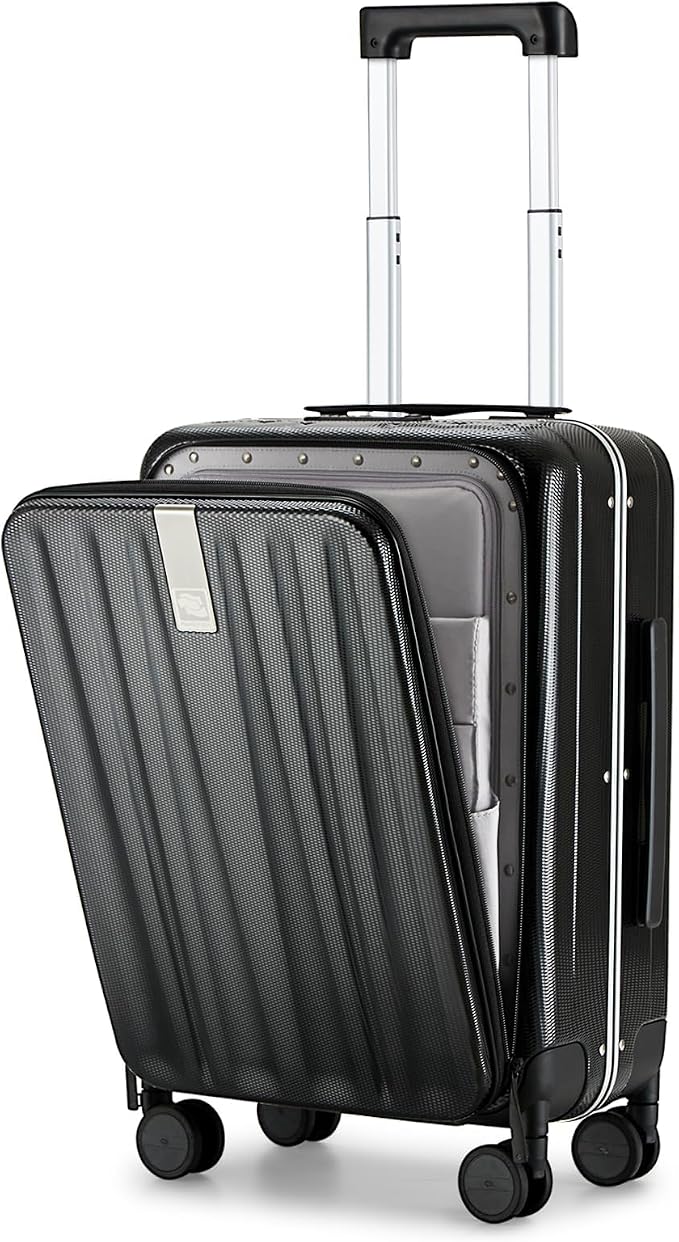 Hanke 20 Inch Carry On Luggage Hard Shell Suitcases by Hanke