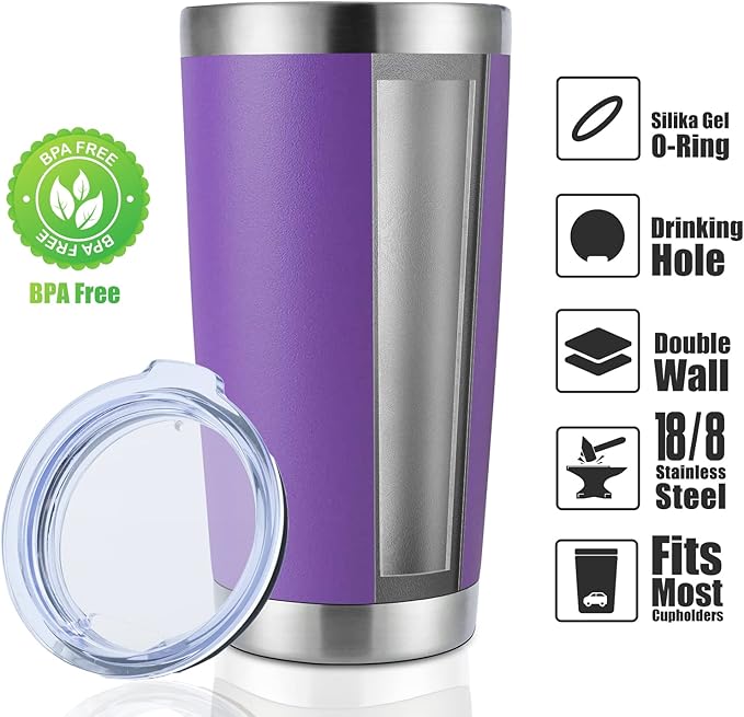DOMICARE 20oz Stainless Steel Tumbler Bulk - Image 2