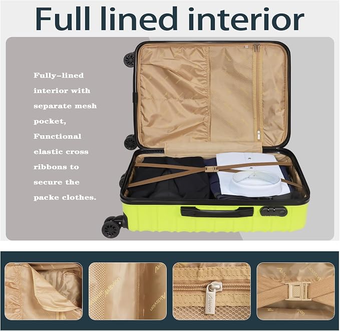 Luggage Set 3 Pieces -Suitcase Set - Image 2