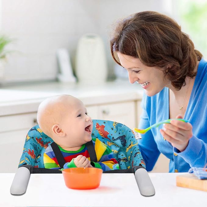 Hook On Chair, VEEYOO Clip On High Chair Folding Fast Table Chair - Image 2