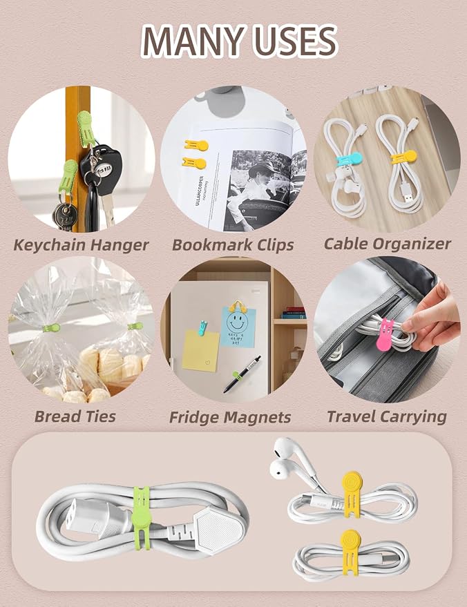 Kanemc Magnetic Cable Organizer - Image 4