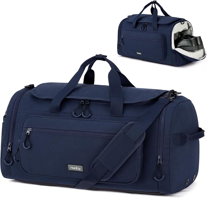 Large Travel Duffle Gym Bag by HanTrip