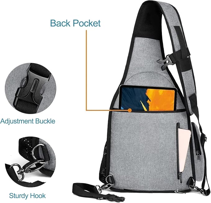 MOSISO Camera Bag Sling Backpack, DSLR/SLR/Mirrorless Full Open Camera Case - Image 4