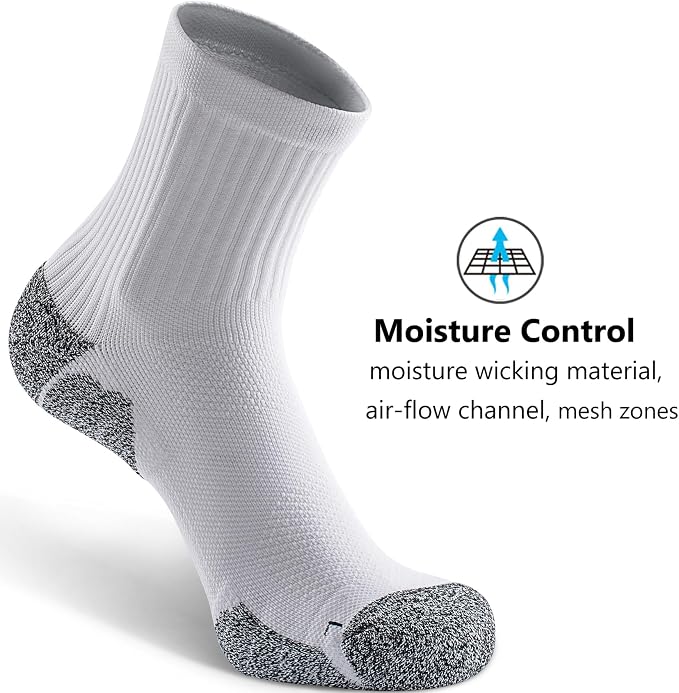 CWVLC Cushioned Compression Sport Quarter Socks - Image 5
